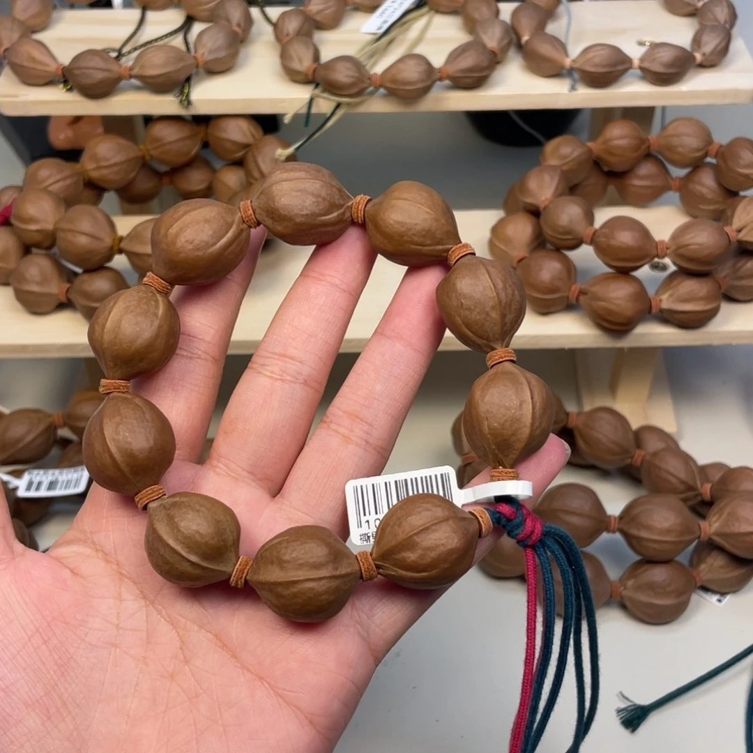 用***2橄榄核手串/手链19.5*25梅林铁核