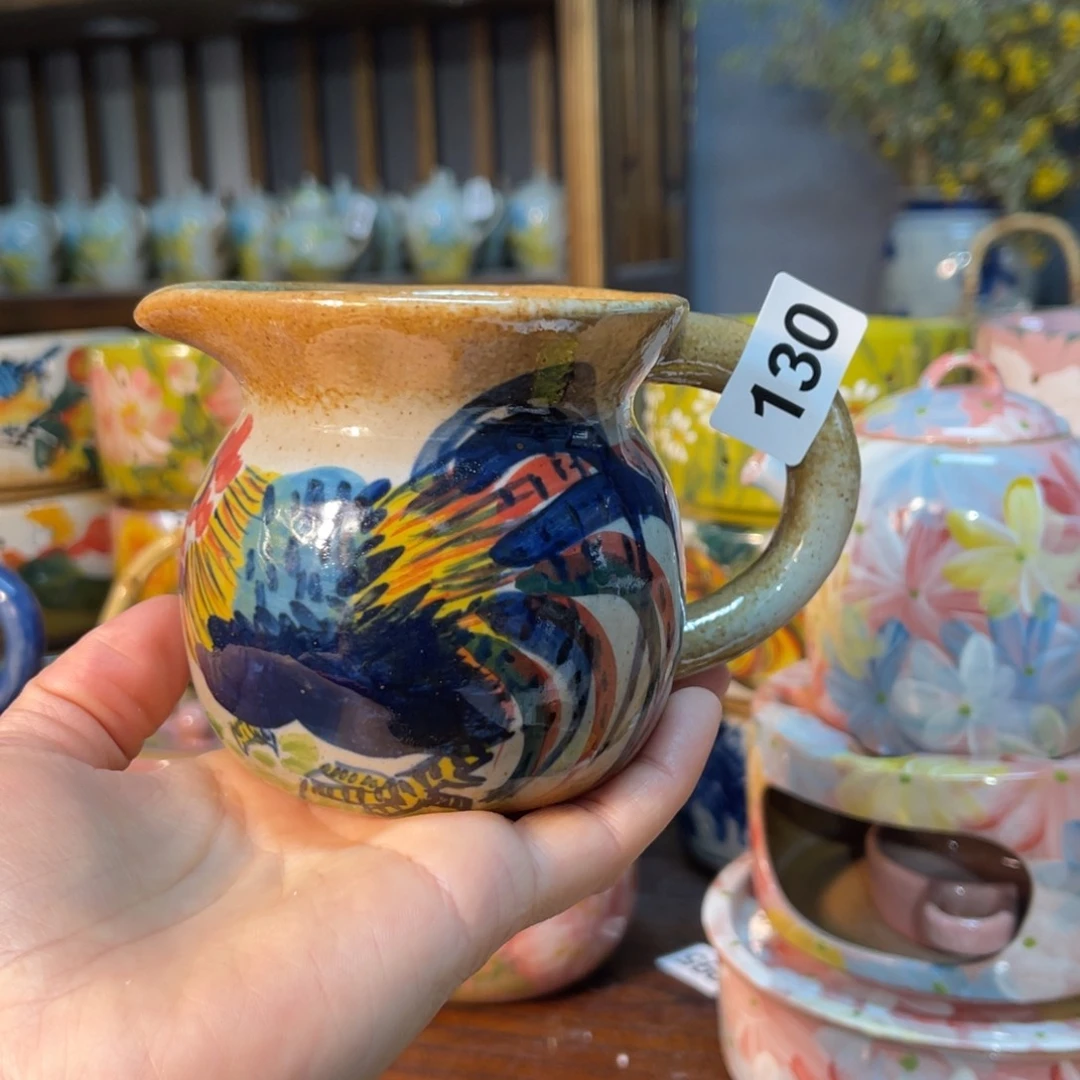 杯素浅陶瓷手工手绘