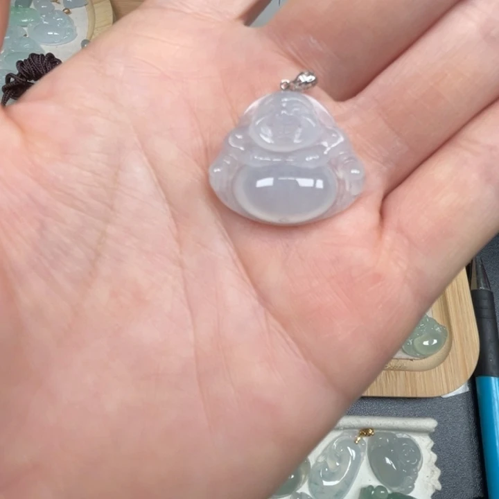 翡翠未镶嵌吊坠(不含链)翡翠