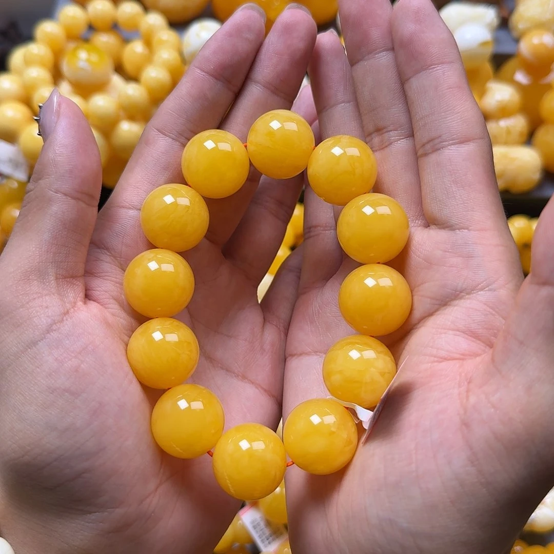 未镶嵌蜜蜡珠宝奇石同料20mm