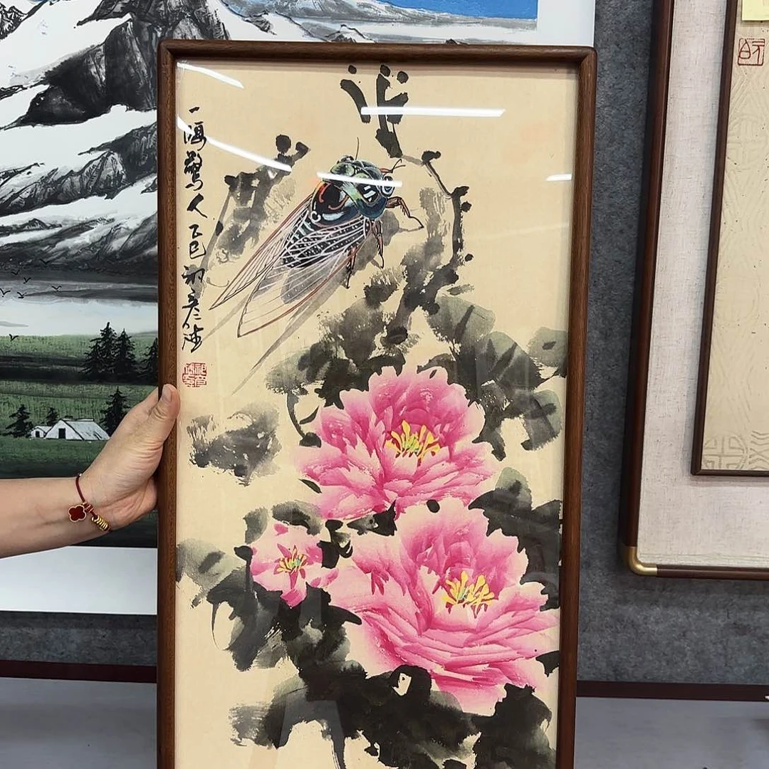 国画亲笔手绘原创