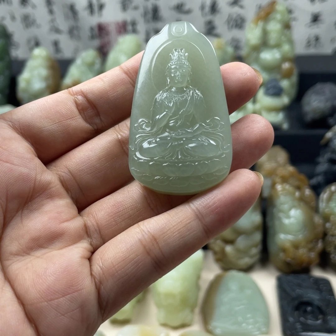 颈饰未镶嵌和田玉