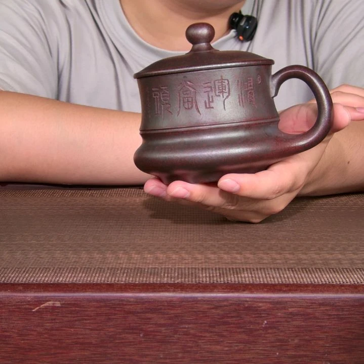 茶杯紫砂高货放漏