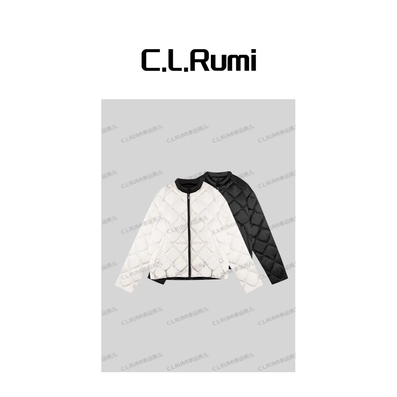 【Rumi精选】“雪宝”秋冬百搭保暖时尚保暖宽松羽绒服外套7200wt