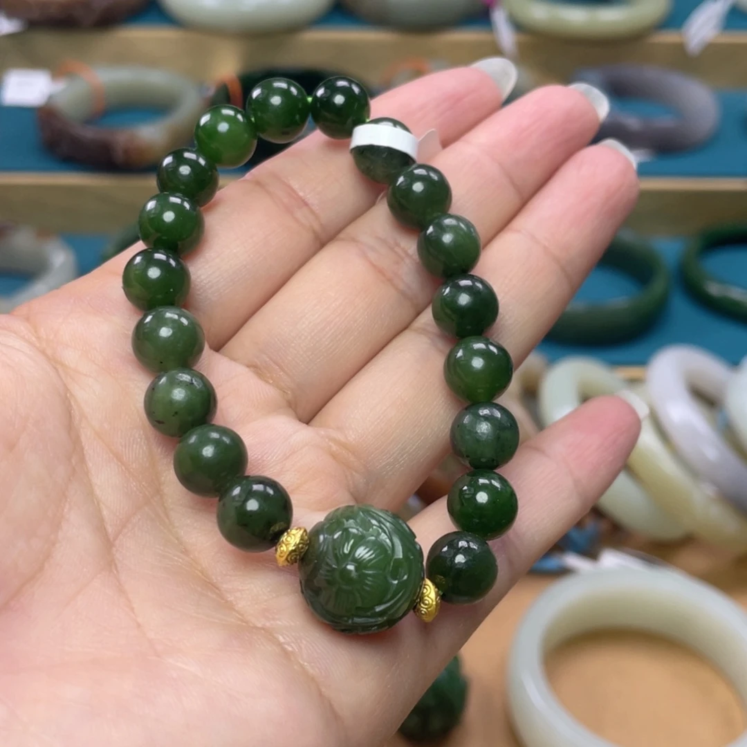 未镶嵌手串和田玉
