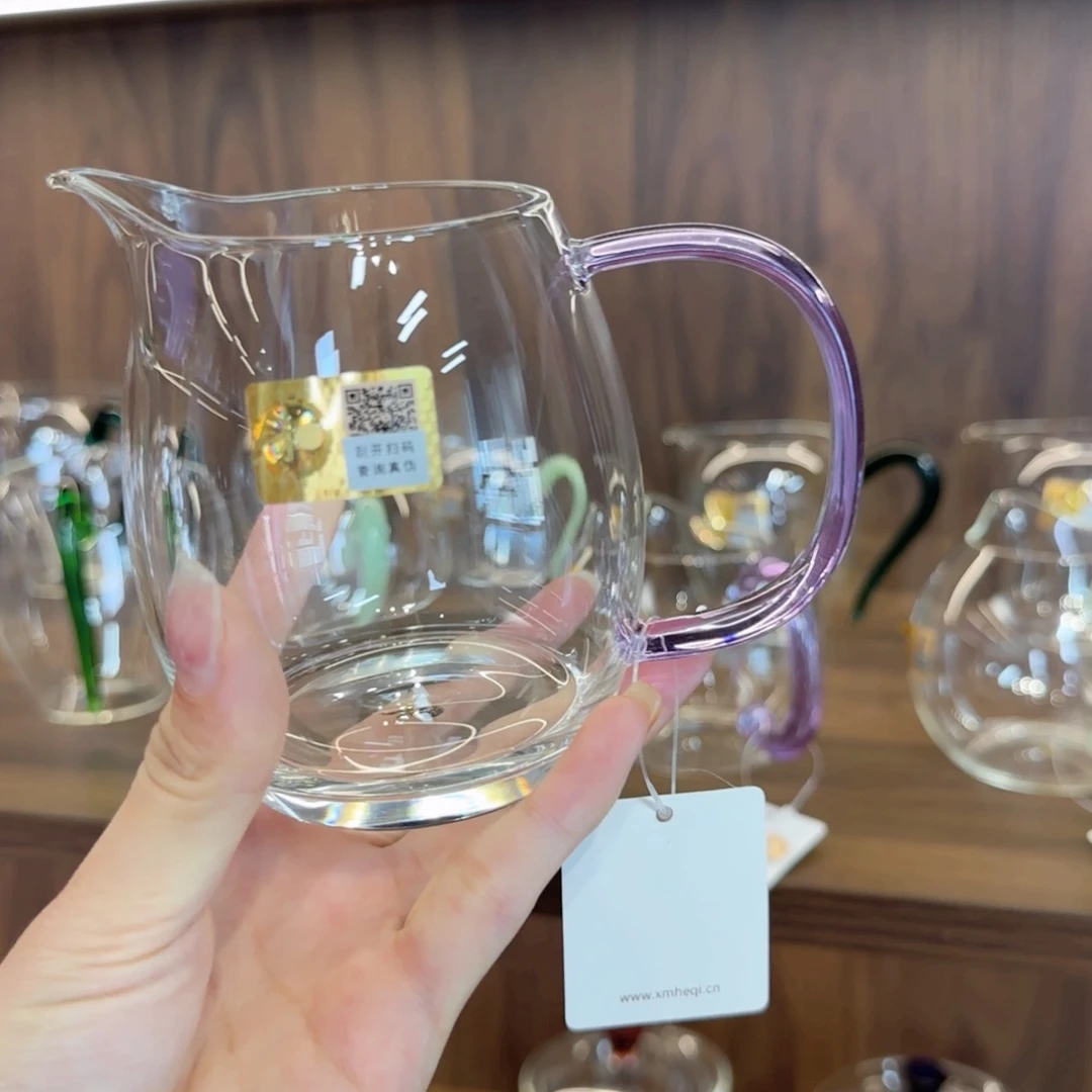 澄然浅紫色公道杯