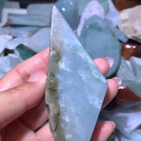 翡翠散珠翡翠边角料