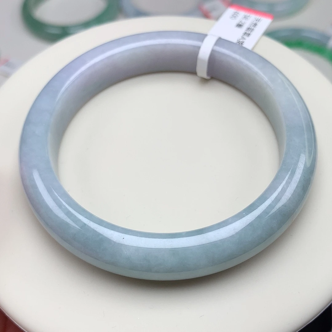 翡翠未镶嵌手镯58圈