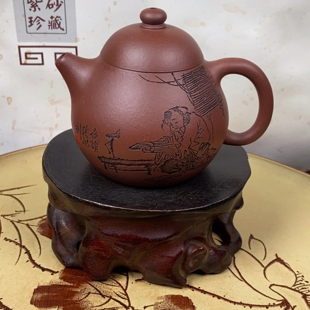 紫砂茶壶全手160 全手160容量宜兴紫砂壶