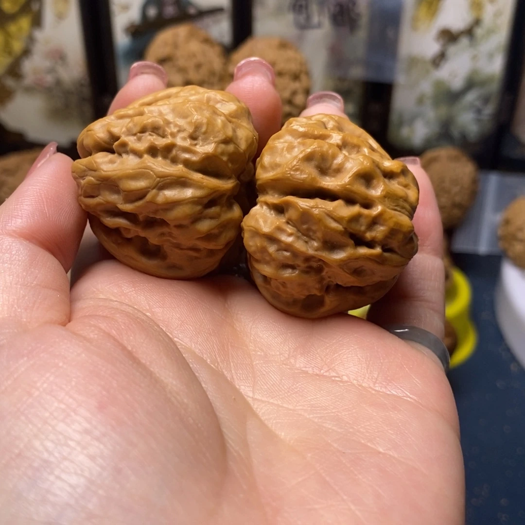 吊坠文玩核桃蛤蟆头39尺17