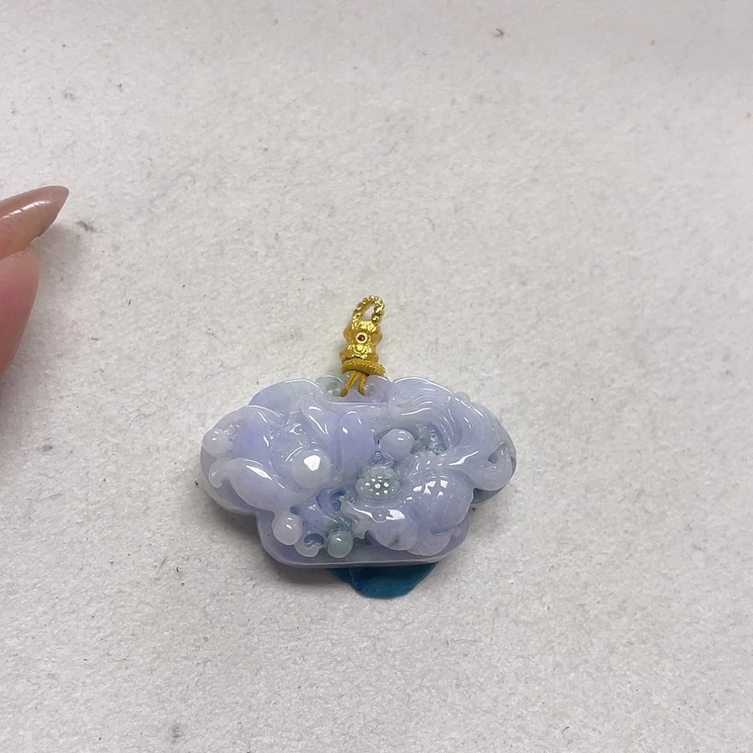 翡翠未镶嵌颈饰卡拉米锁