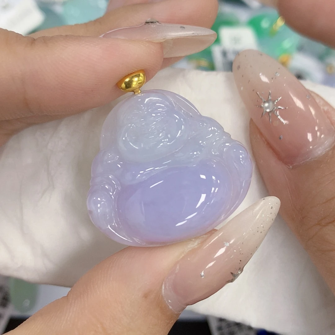 【闪购商品】颈饰18K金镶嵌翡翠