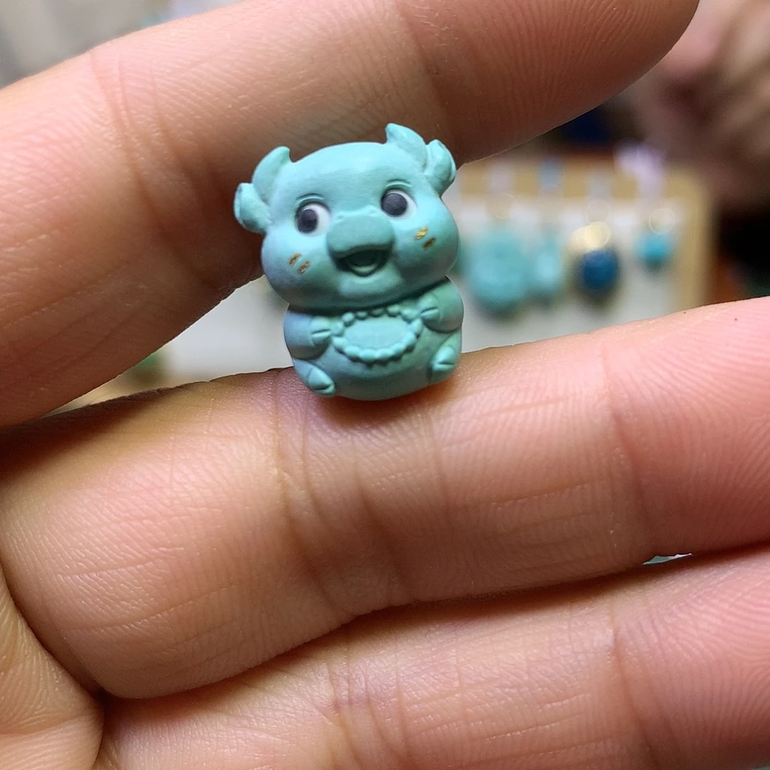 绿松石未镶嵌配饰