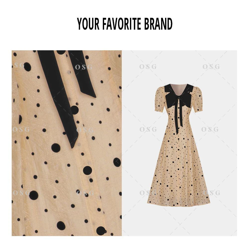 【夏天的风】新款上新时尚气质显示温柔设计师款连衣裙G25243281