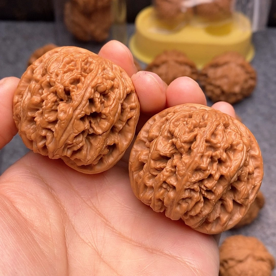 文玩核桃把件球筋42加精品