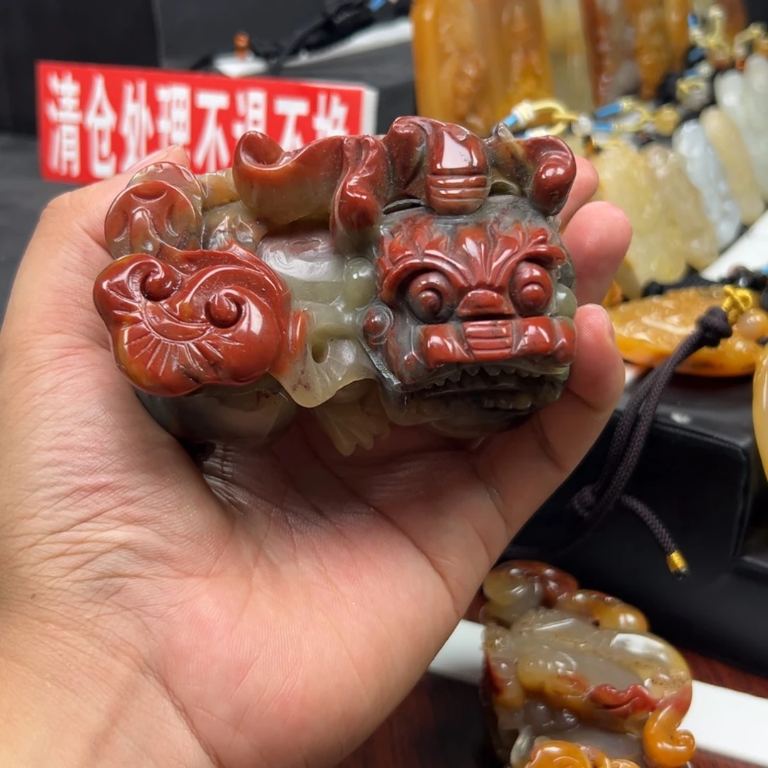 石英质玉（黄龙玉）未镶嵌多样性发货，发其一