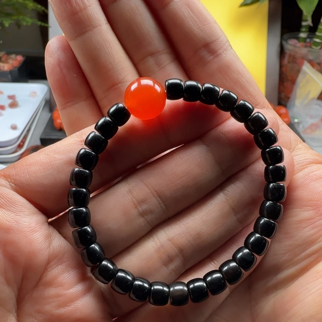 直***我南红玛瑙未镶嵌手串