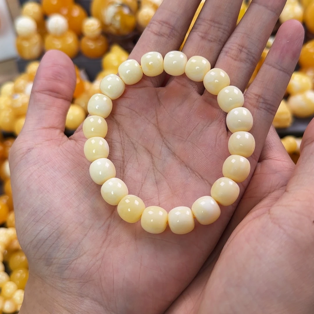 琥珀未镶嵌珠宝奇石12mm同料