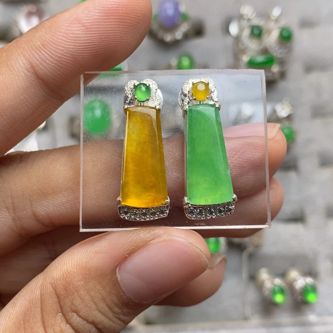 定制翡翠未镶嵌缅甸天然翡翠a货
