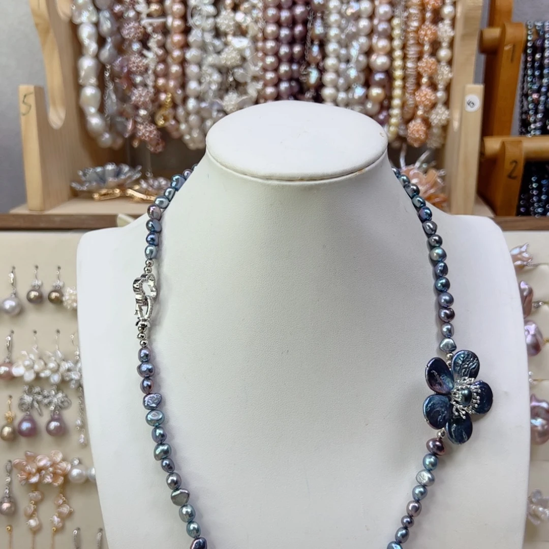 手绳合金淡水珍珠