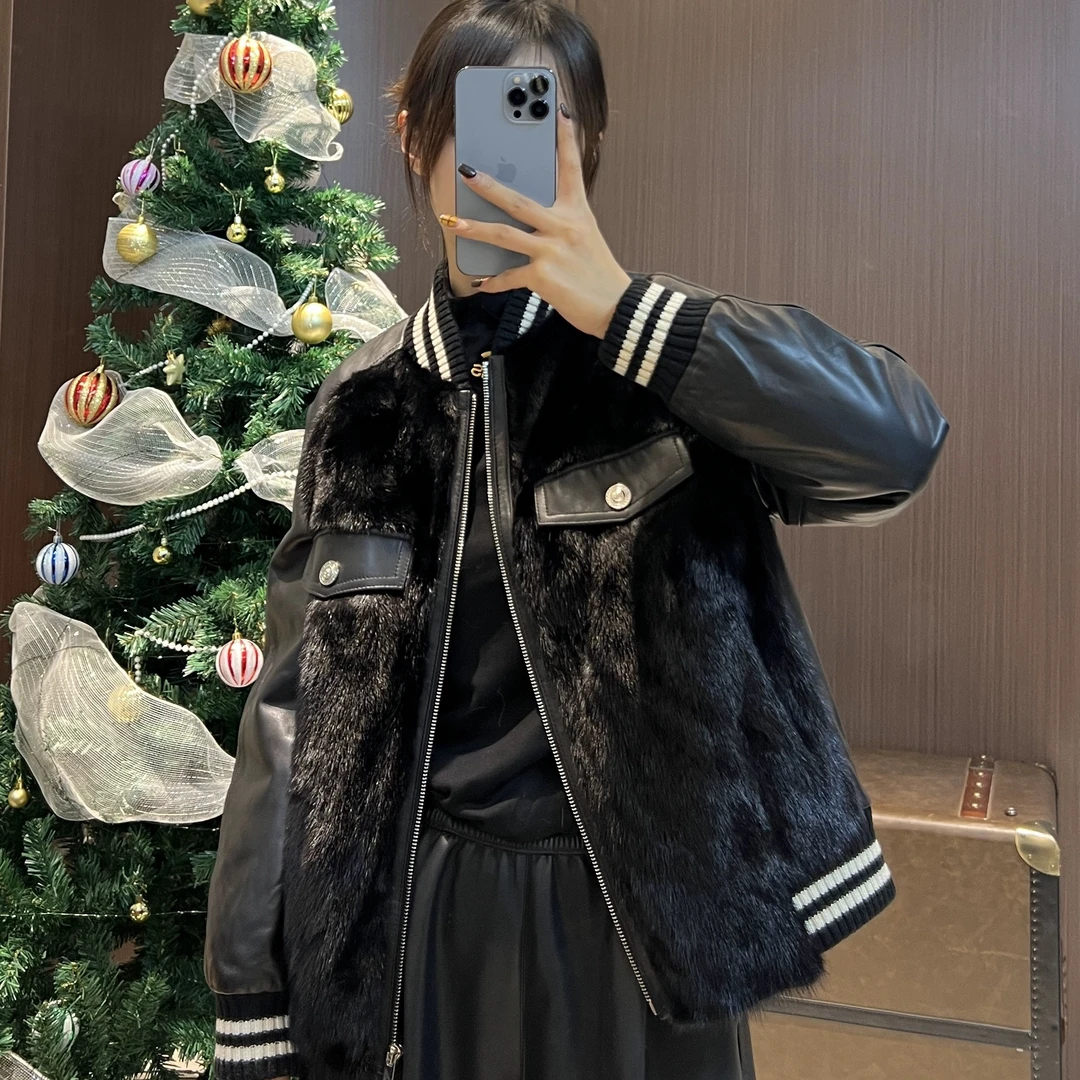 皮毛一体外套清货-10466