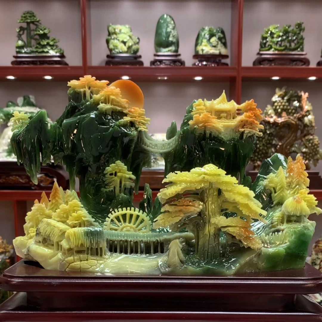 8308家居装饰雕刻摆件玄关电视柜客厅办公室乔迁开业礼物