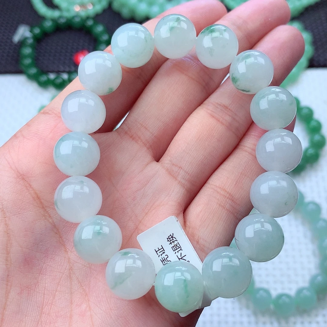 翡翠未镶嵌毛衣链