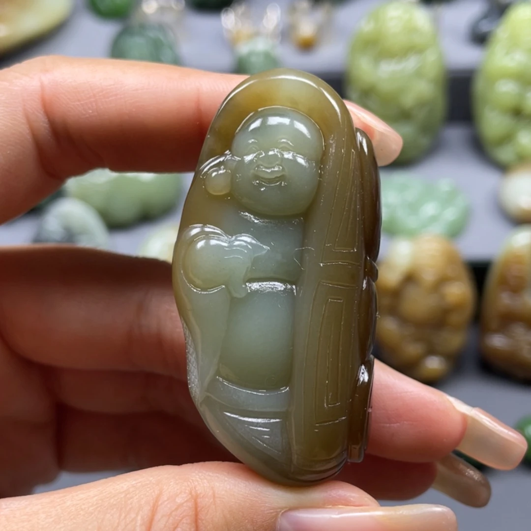 【闪购商品】和田玉未镶嵌挂件
