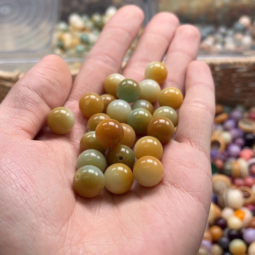 【闪购商品】白玉菩提吊坠q12/100+20颗青桔