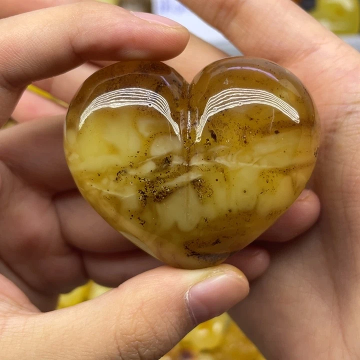琥珀未镶嵌裸石天然琥珀蜜蜡