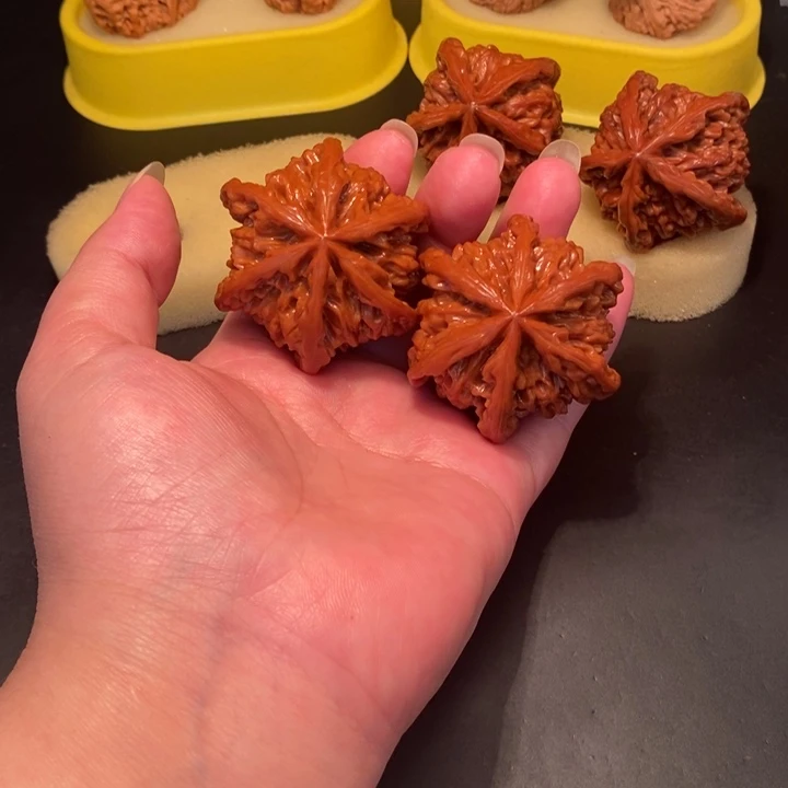 狼***花手串/手链核桃工艺六棱
