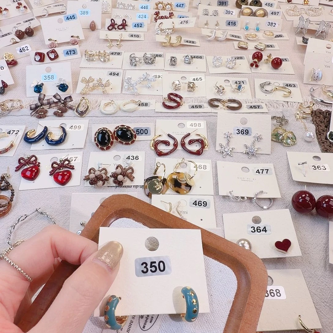 仿珍珠铜合金925银耳扣