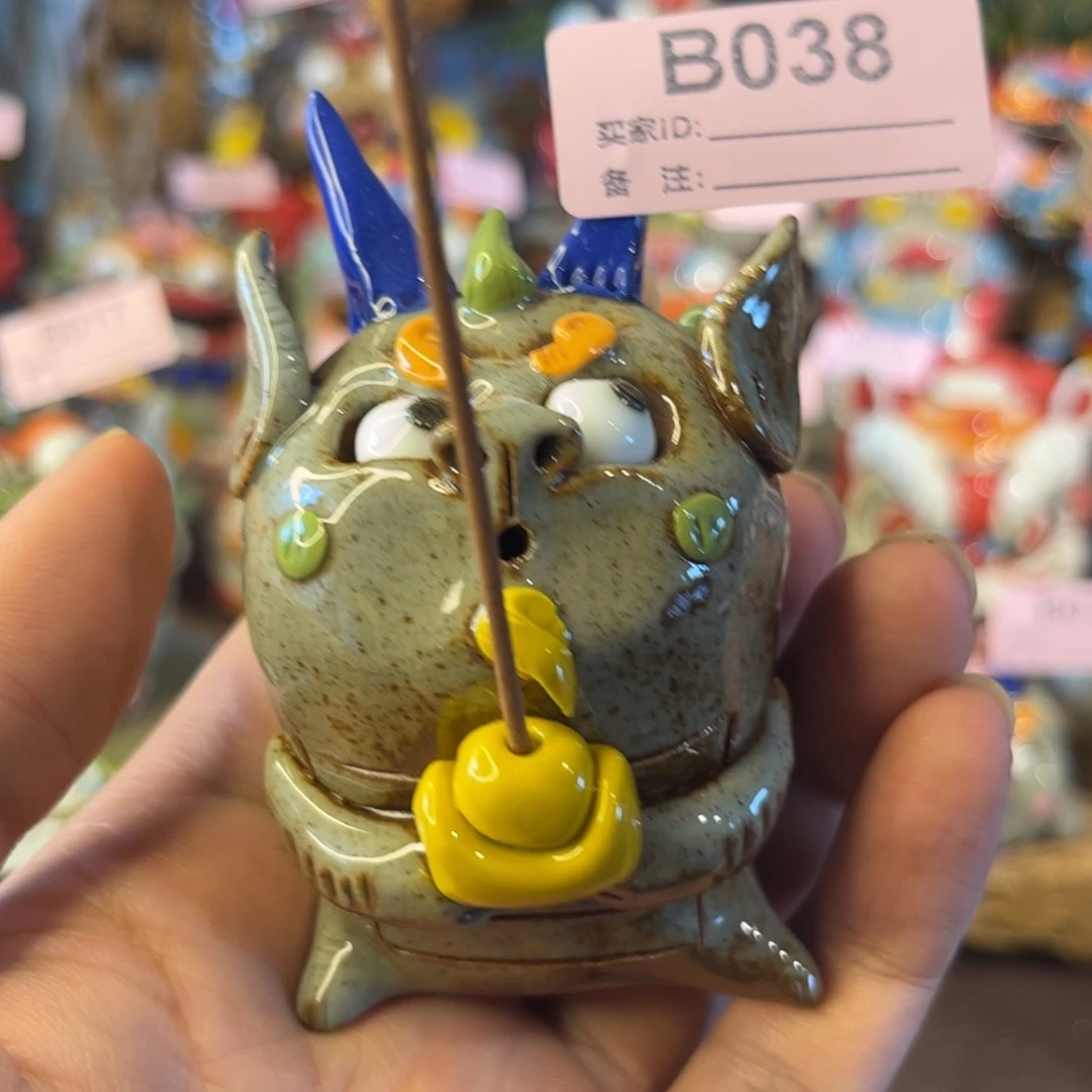 泥塑纯手工茶宠摆件
