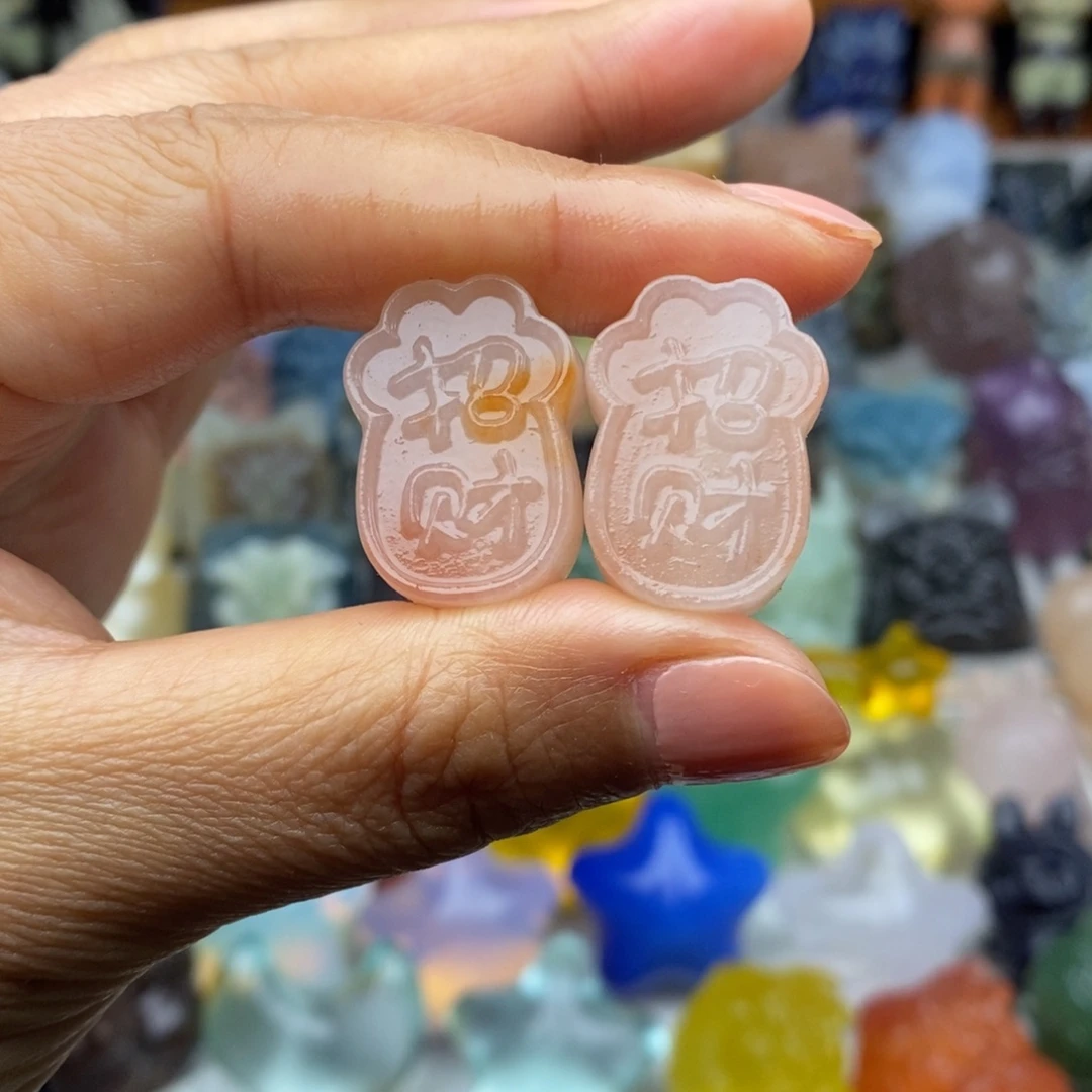 石材手把件 摆件 挂件