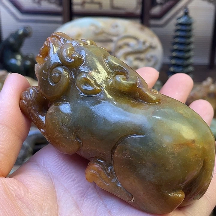 和田玉（糖玉）未镶嵌挂件