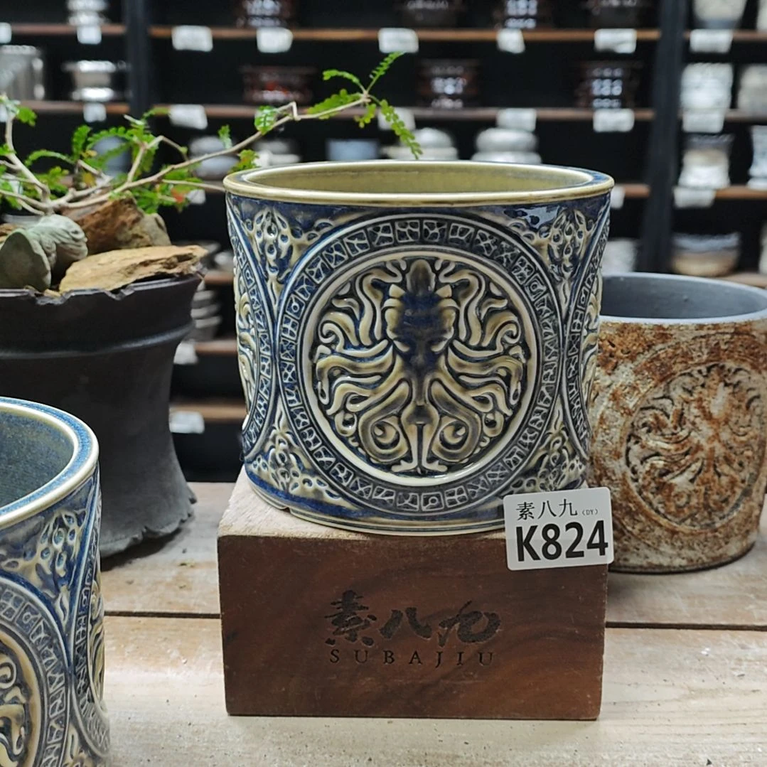 陶瓷素八九陶瓷内口14高12.5