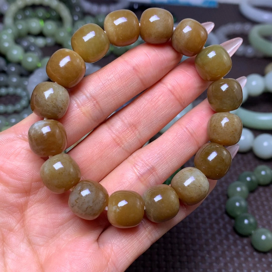 未镶嵌手串和田玉卡13