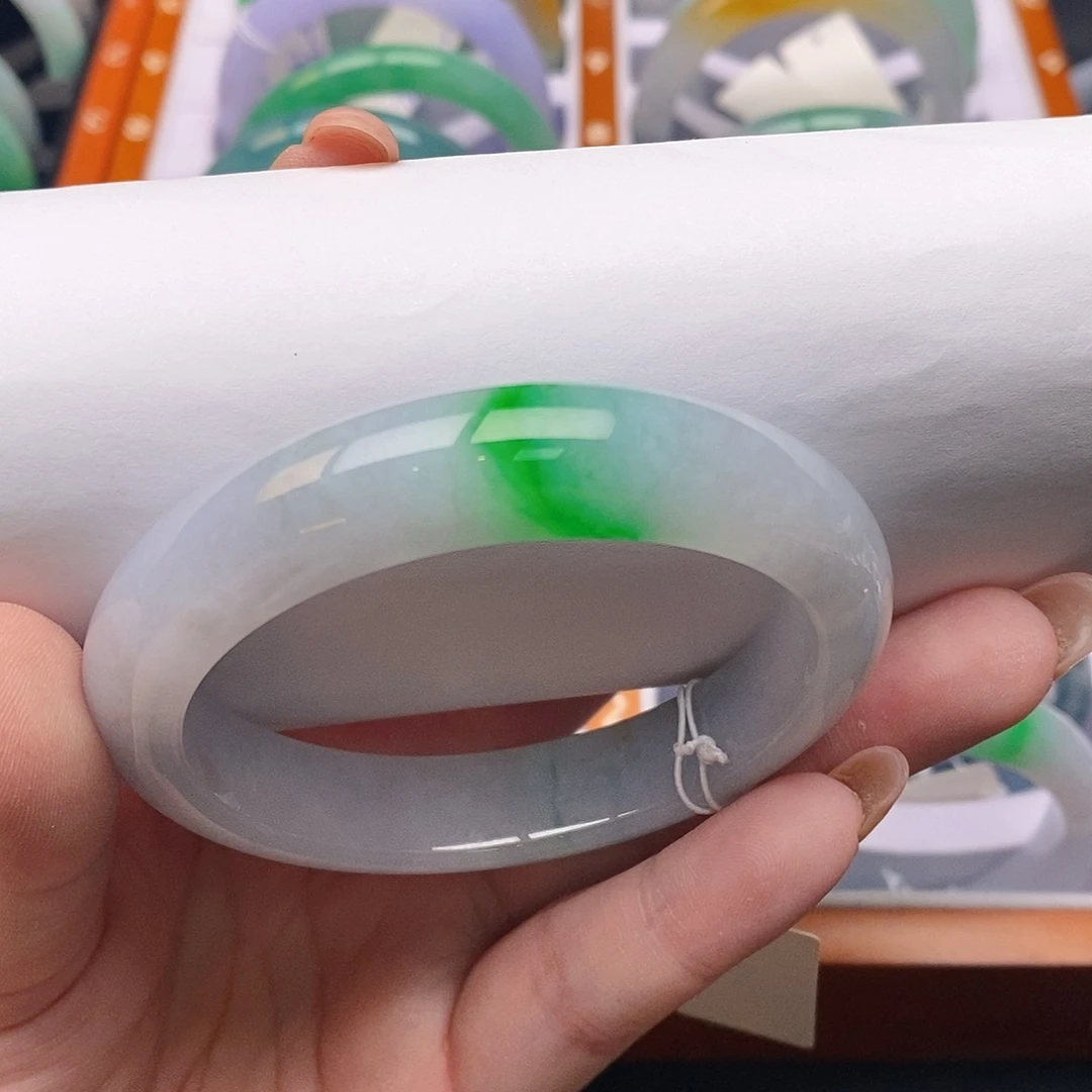 翡翠未镶嵌手镯58