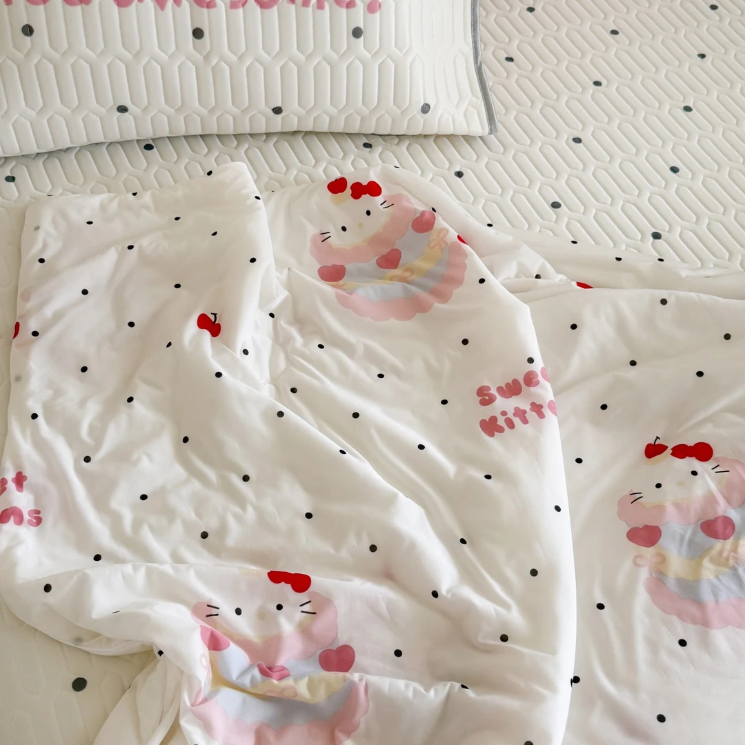 【木子家居】冰纱夏被空调被单人双人可机洗小冰皮夏季透气夏凉被