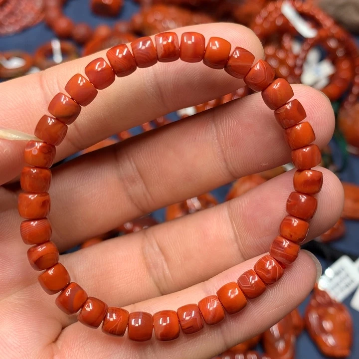 手串未镶嵌南红玛瑙6m m