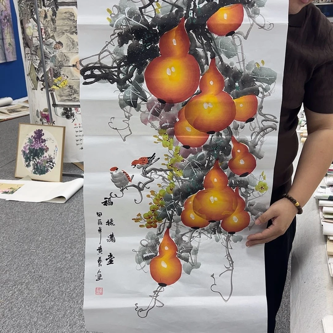 国画国画纯手绘作品
