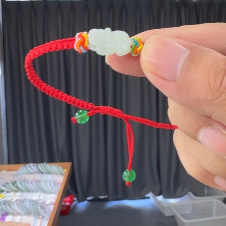 未镶嵌翡翠手链纯天然翡翠a货