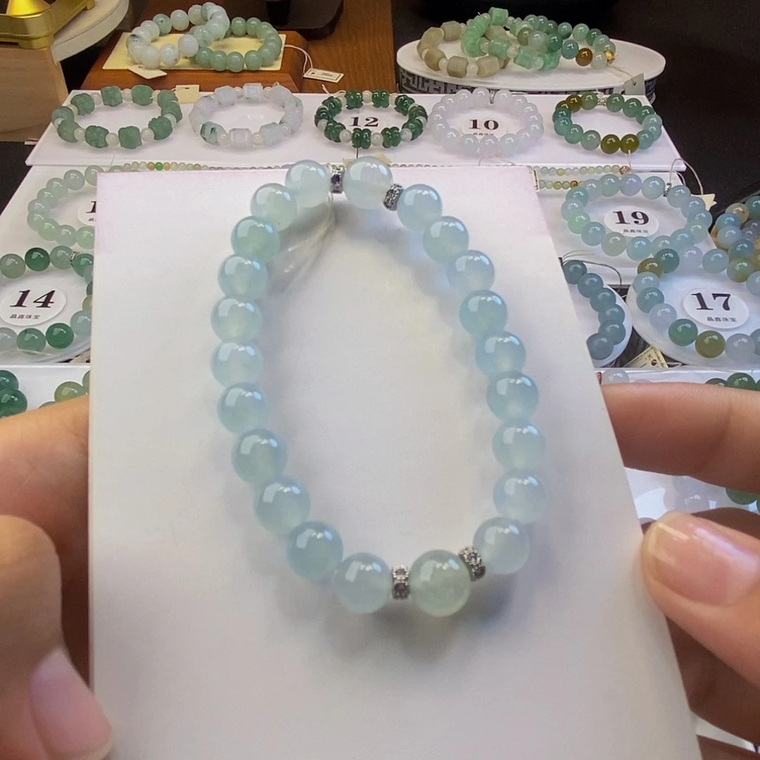 定制翡翠未镶嵌翡翠卡7-8