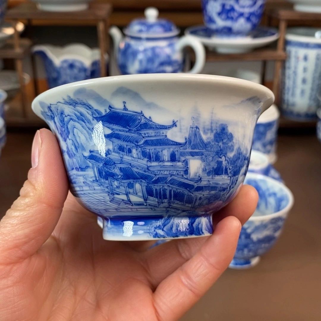 杯景德镇陶瓷手工手绘