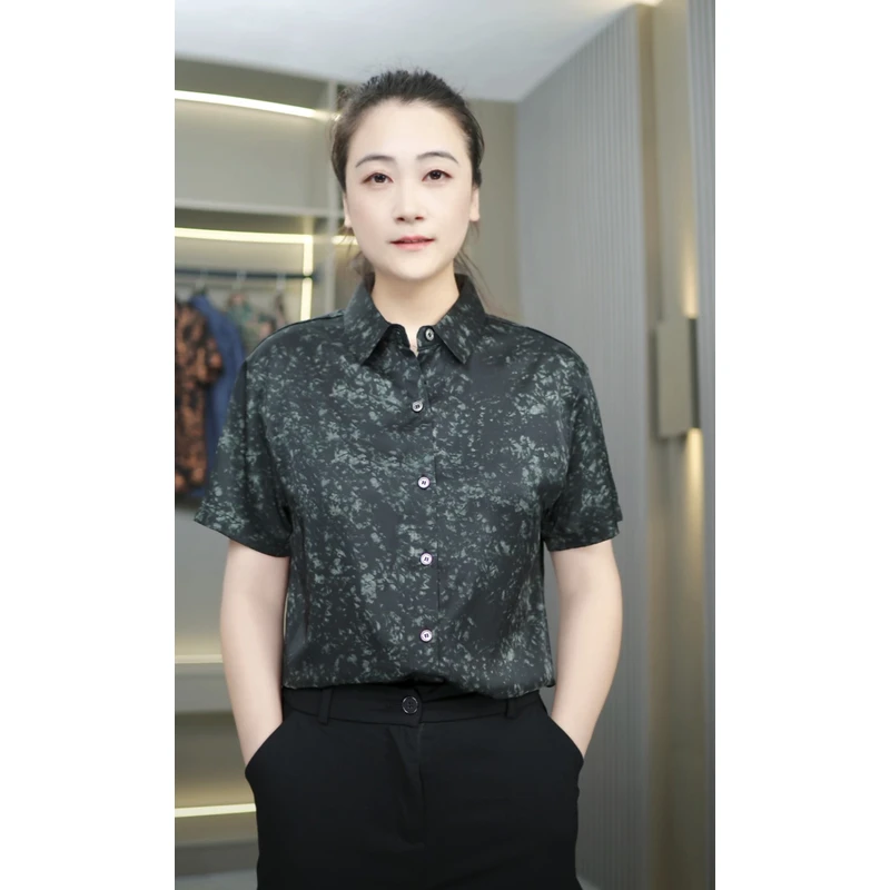 【正品专属】【桑蚕丝】夏季真丝男士轻奢时尚高档衬衫
