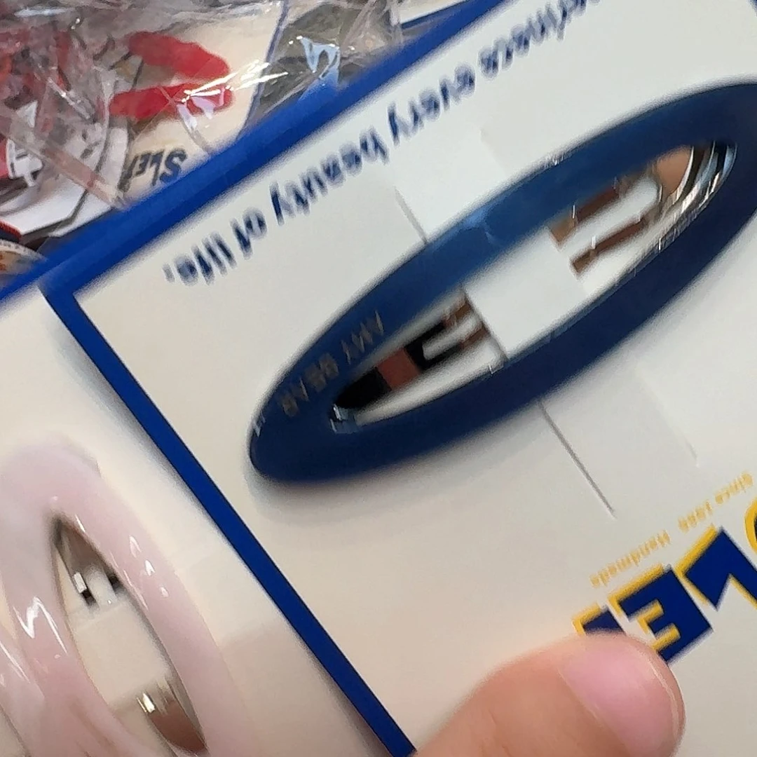 皮质铁合金深蓝色掰掰