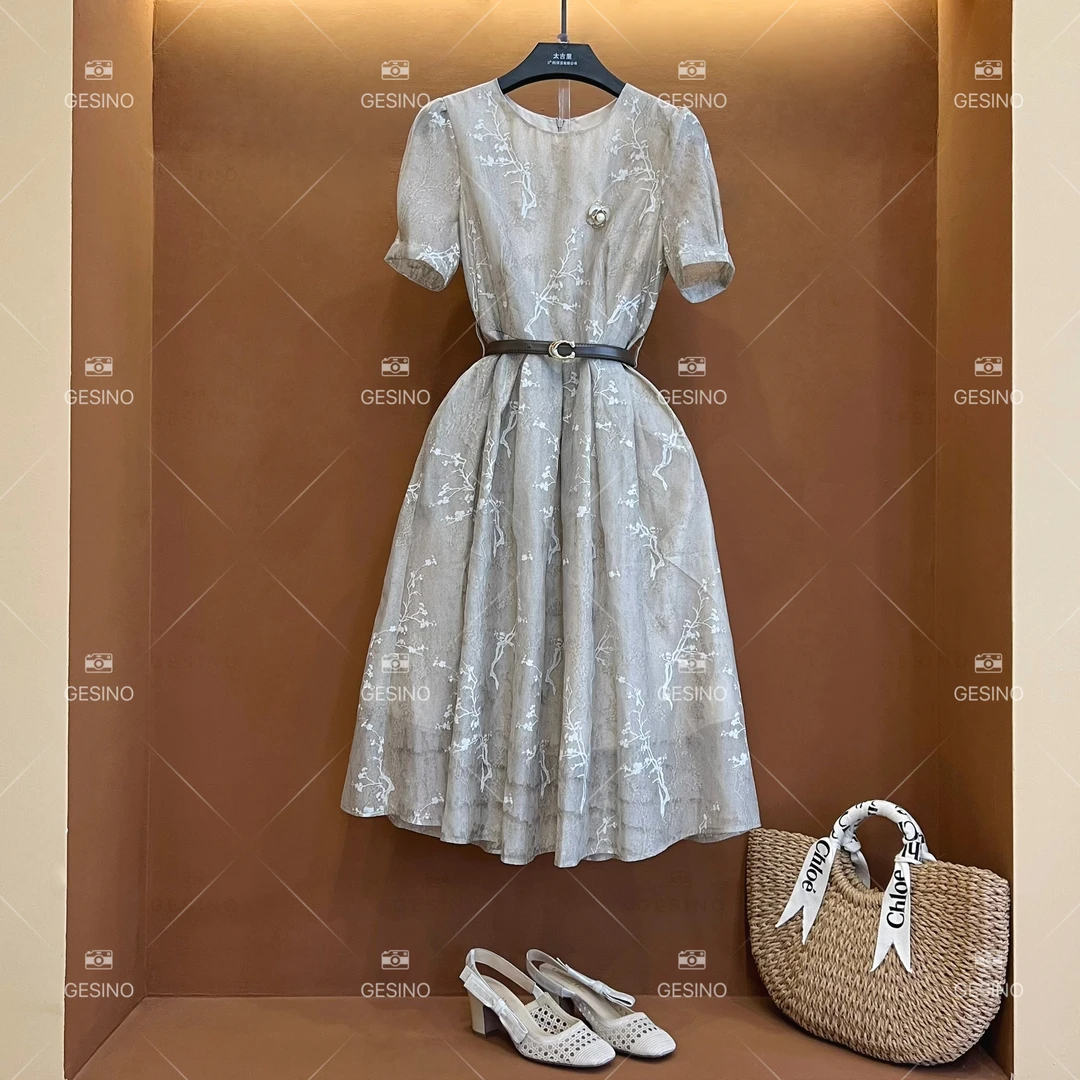 【丽】春夏丨设计师款轻奢气质女装连衣裙 CX-2024291