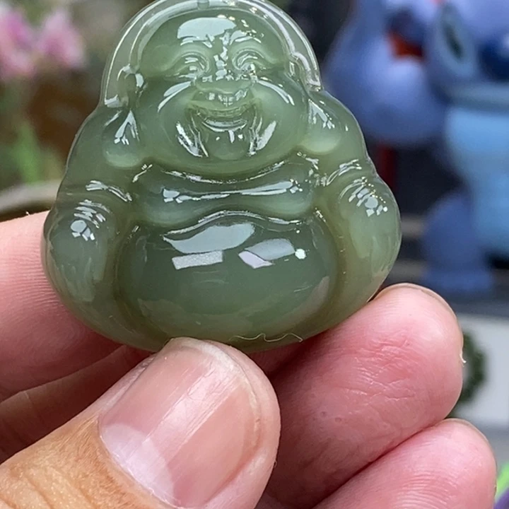 和田玉未镶嵌车挂