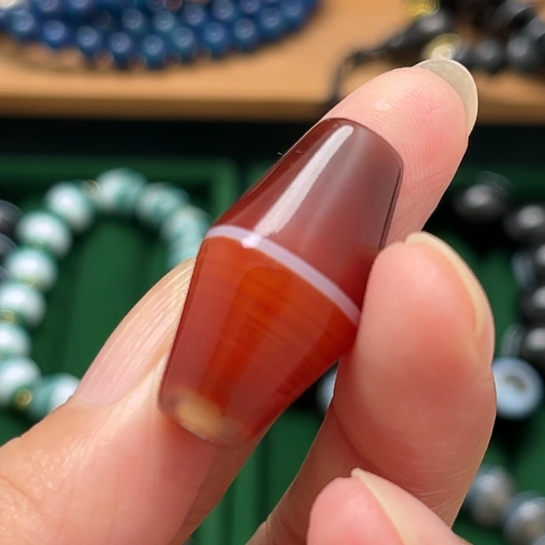 玛瑙/玉髓合金单珠