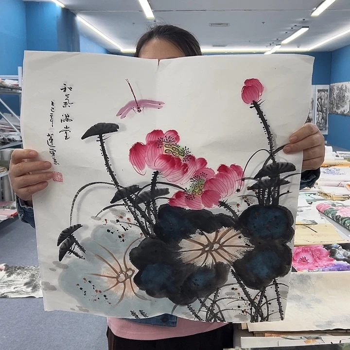 国画纯手绘作品图